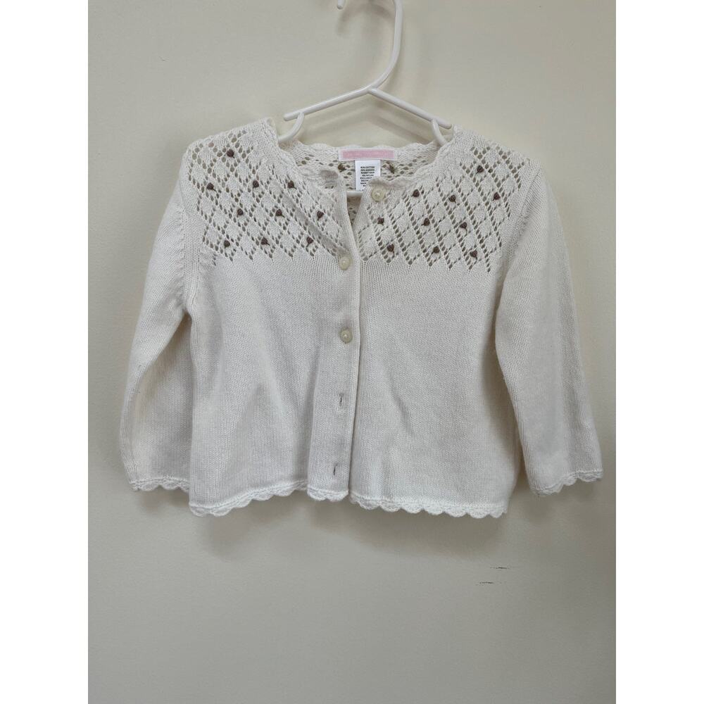 Janie and Jack angora cardigan, size 12-18 months